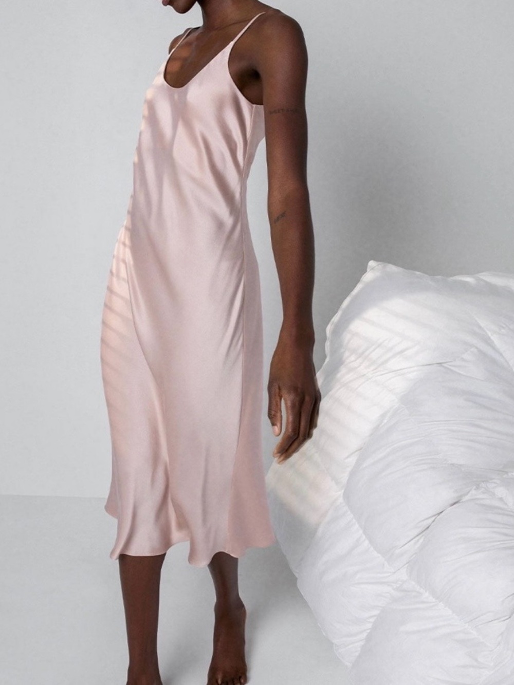 Lunya silk nightgown